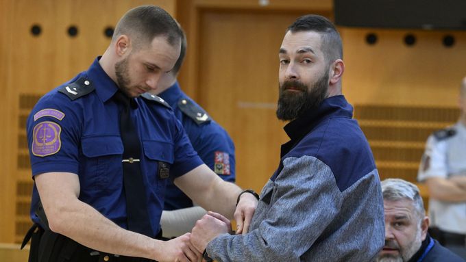 Odvolací soud potvrdil souhrnný trest 15 měsíců vězení za vydírání a vyhrožování Patriku Tušlovi (na snímku z 25. ledna 2023).