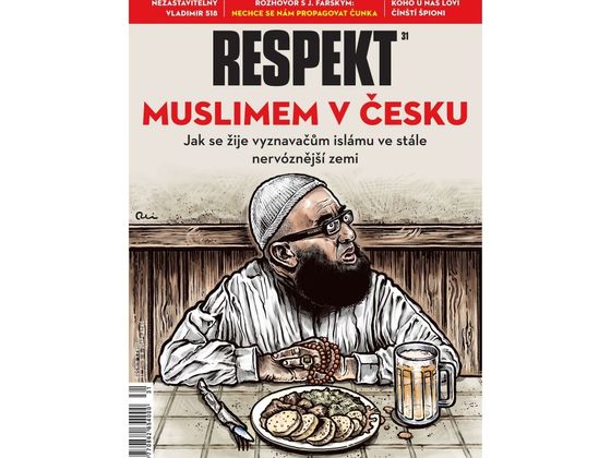 Čtěte v novém čísle Respektu Respekt obálka