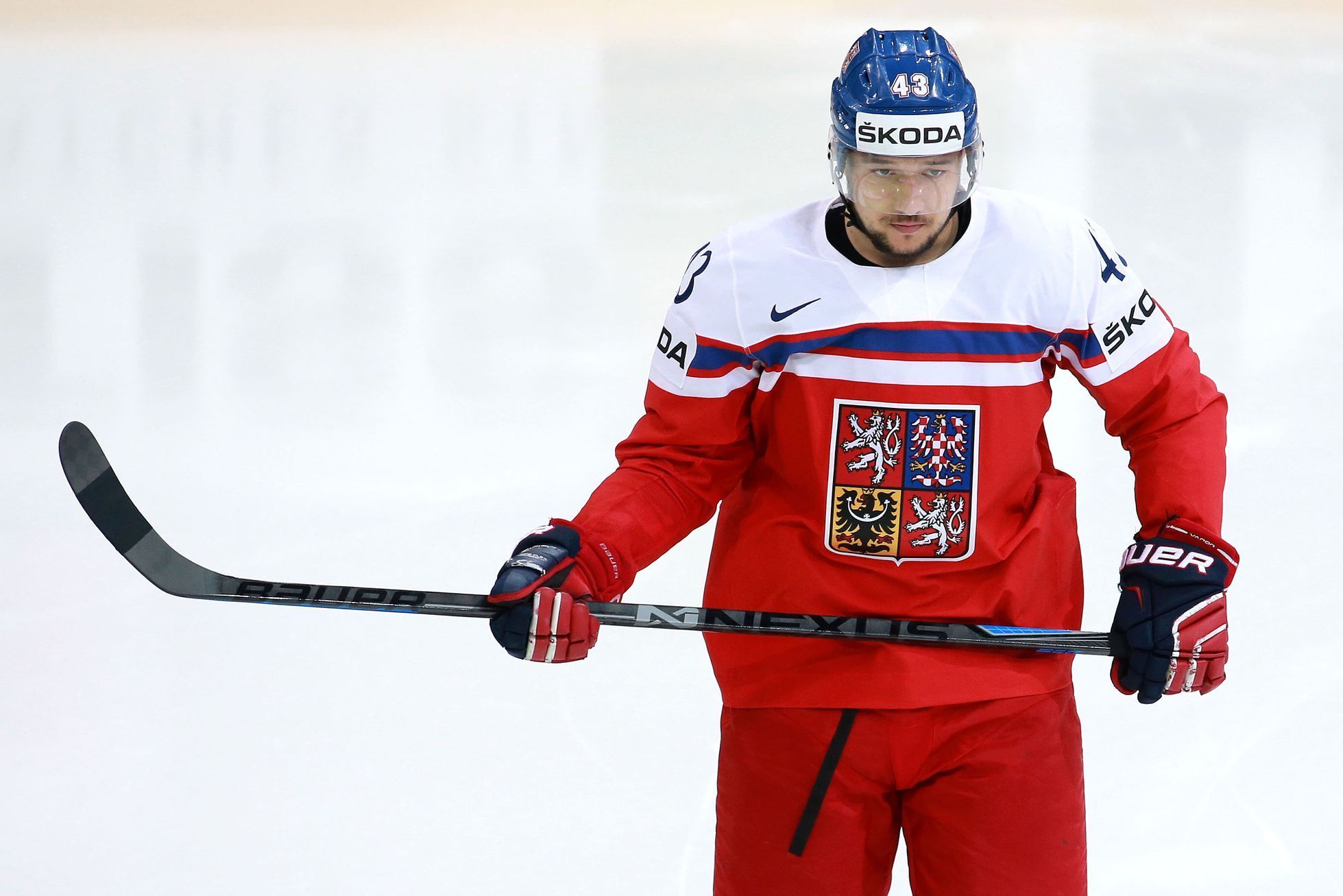 Čeští hokejisté před zápasem s Francií na MS 2015