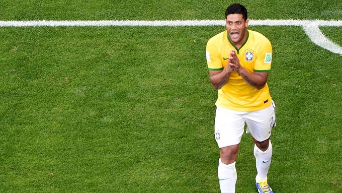 Hulk kdysi v dresu brazilské fotbalové reprezentace.