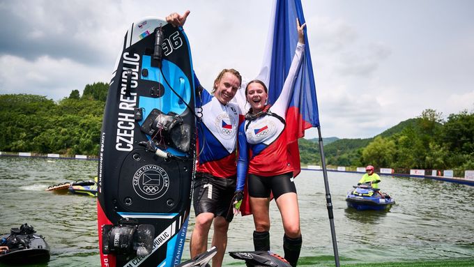 Lukáš Záhorský a Eliška Matoušková na Světových hrách 2025