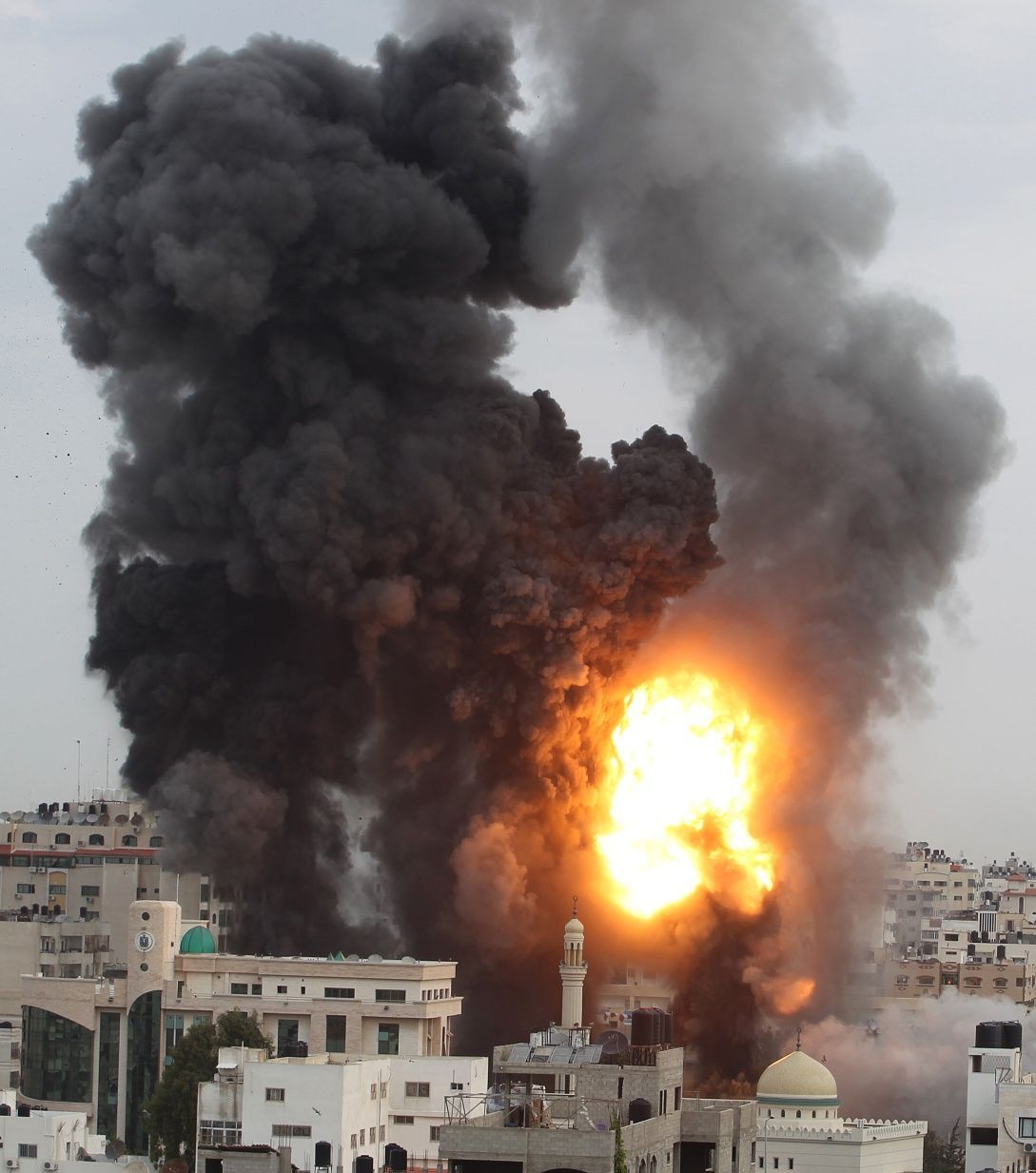 Gaza bombardování 17. 11. 2012
