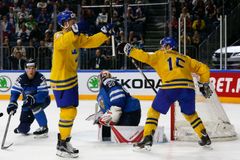 Živě: Švédsko - Finsko 4:1, Tre kronor ovládli severskou bitvu a ve finále vyzvou Kanadu