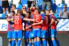 3. kolo nadstavbové části o titul ve Fortuna:Lize 2019/20, Plzeň - Sparta: Radost plzeňských fotbalistů