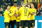 Dortmund si poradil s Frankfurtem, mladý kanonýr Haaland znovu skóroval