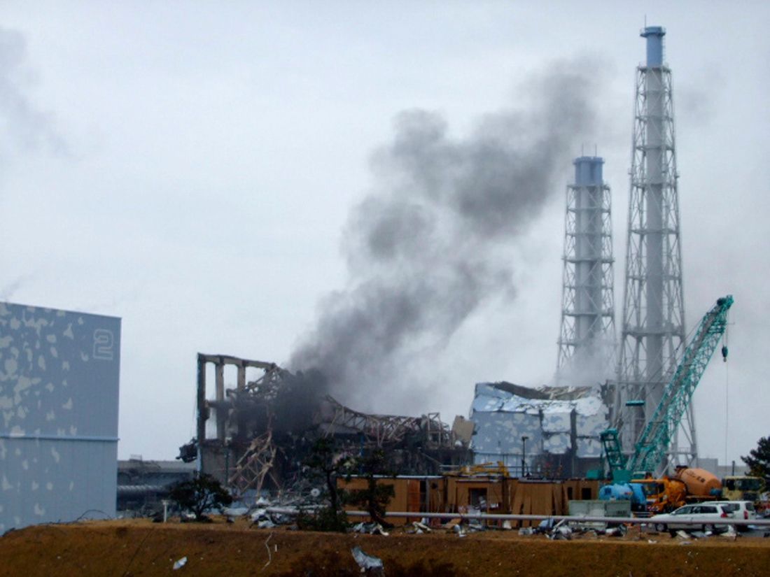 Fukušima - černý kouř