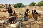 Těžba zlata v Burkině Faso