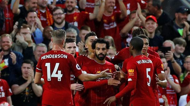 Radost fotbalistů Liverpoolu