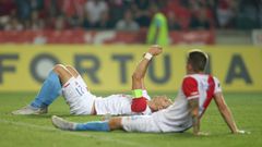 Slavia v lize poprvé zaváhala. Škoda zahodil penaltu a Jablonec si z Edenu odvezl tři body