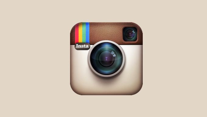 Logo sociální sítě Instagram