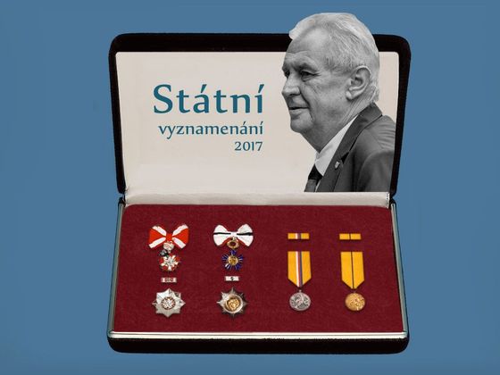 Kdo dostane 28. října vyznamenání? Státní vyznamenání 2017