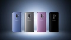 Samsung galaxy S9+ ve čtyřech barvách