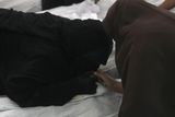 Matka a žena zabitého člena Muslimského bratrstva.