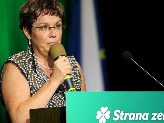 Vzestup a pád Dany Kuchtové sjezd Strany zelených - Dana Kuchtová