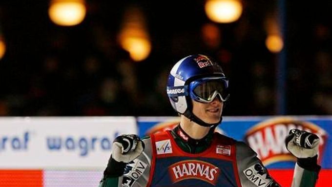 Thomas Morgenstern -  vítěz Světového poháru ve skocích na lyžích