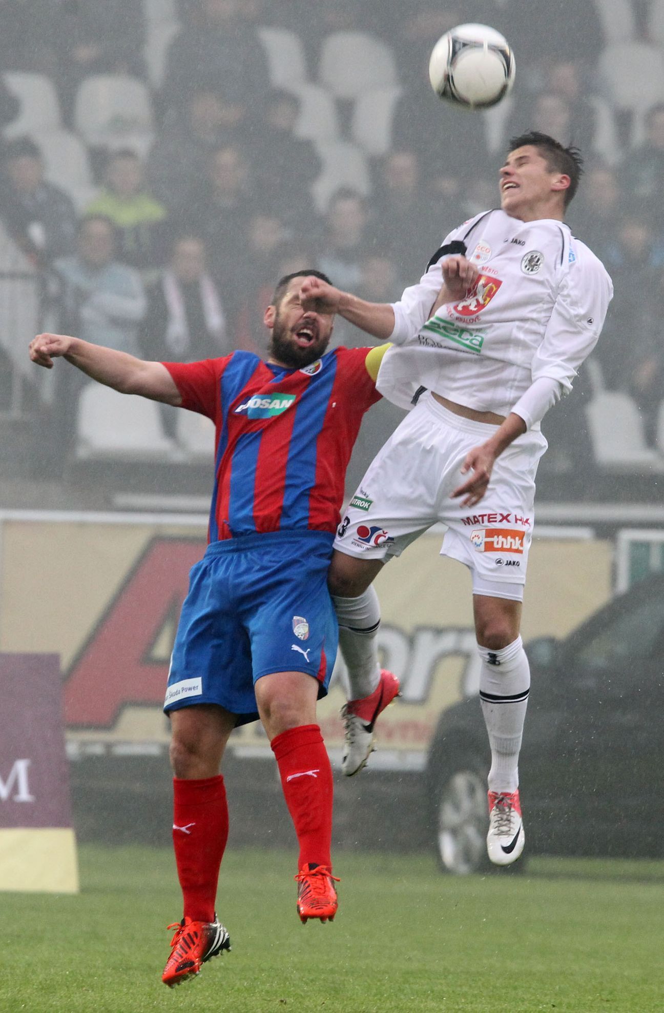Fotbal, Gambrinus liga, Hradec Králové - Plzeň: Jiří Janoušek - Pavel Horváth