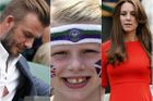 Tribuny Wimbledonu: Královská móda, Beckham i malé fanynky