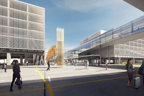 Obrazem: Jak bude vypadat letiště Václava Havla s novými parkovacími domy
