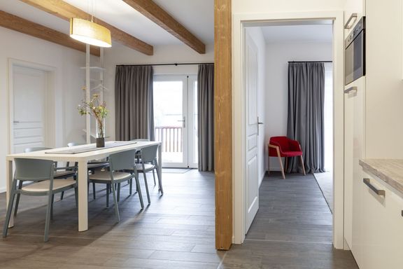 Apartmán v resortu Equitana, dekorovala a vybavila firma INNEX