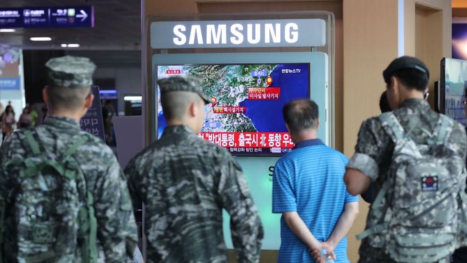 Foto: KLDR znovu testovala jadernou bombu, Jižní Korea je v pohotovosti