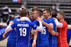 Nečekaný triumf. Čeští volejbalisté smetli olympijské vítěze a jsou ve čtvrtfinále ME
