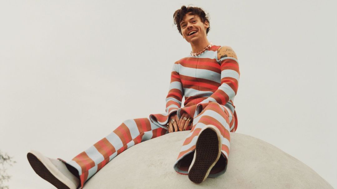 Zpěvák Harry Styles.