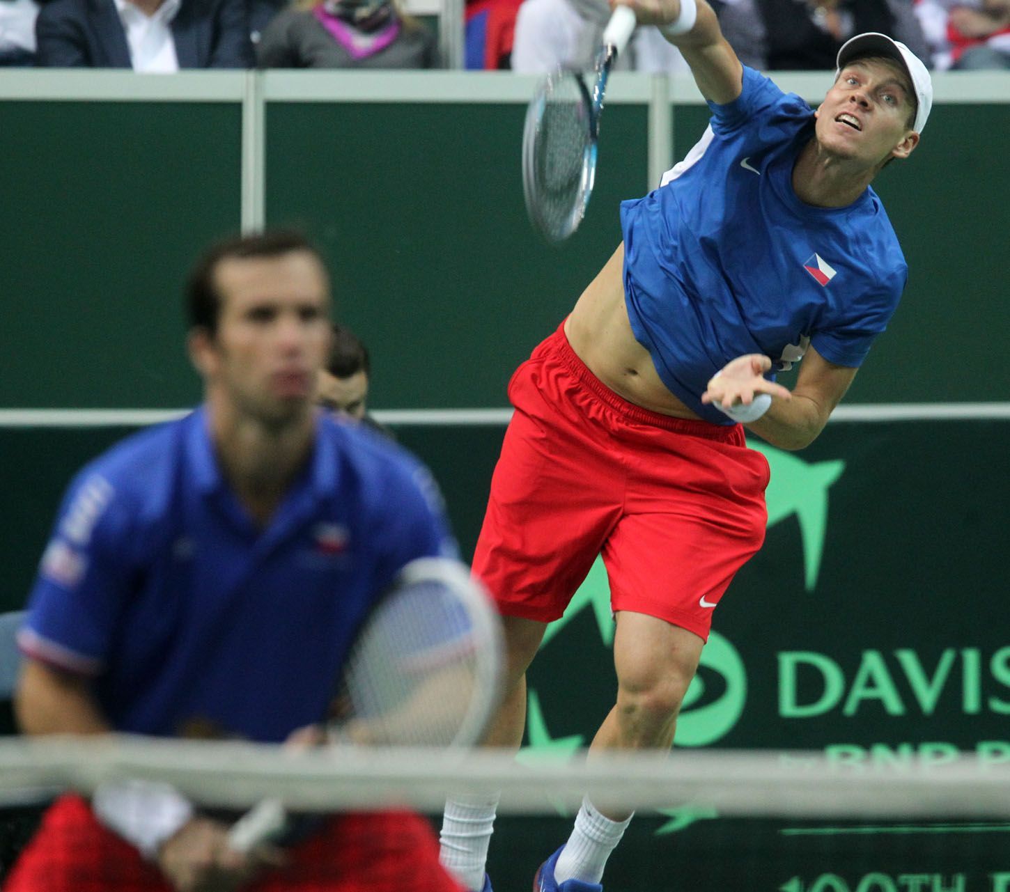 Česko - Španělsko, finále Davis Cupu 2012 - čtyřhra