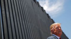 Zeď na hranici USA a Mexika
