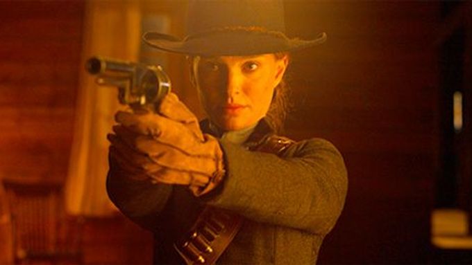 Natalie Portman v hlavní roli snímku Pistolnice Jane.