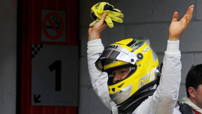 Nico Rosberg v Barceloně zopakoval pole positon z minulého závodu v Bahrajnu.