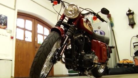 Auto Report: Jak vznikal Harley, který se inspiroval legendárním českým motocyklem
