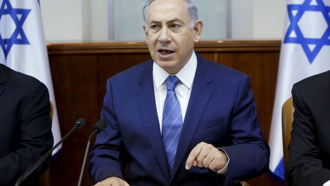 Premiér Izraele Benjamin Netanjahu.