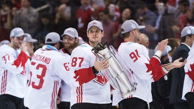Sidney Crosby s titulem ze Světového poháru. Uvidí kanadskou modlu i za dva roky v Jižní Koreji?