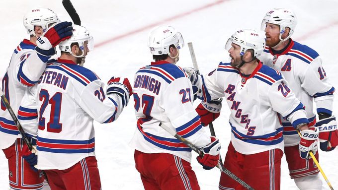 New York Rangers si na úvod finále konference vychutnali sedmigólovou kanonádu