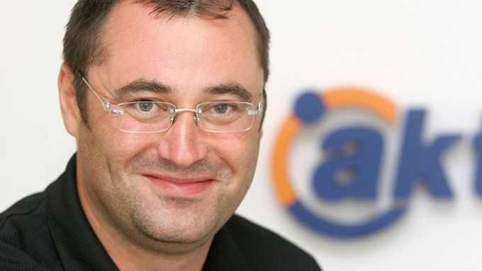 Boris Šťastný, lékař a poslanec, v redakci Aktuálně.cz