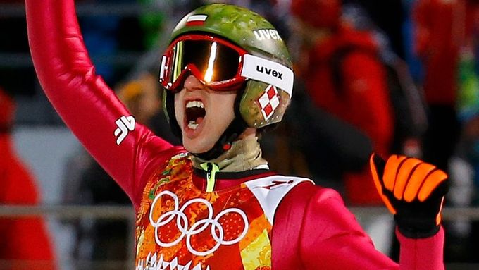 Kamil Stoch získal pro Polsko druhé zlato v historii zimních olympijských her