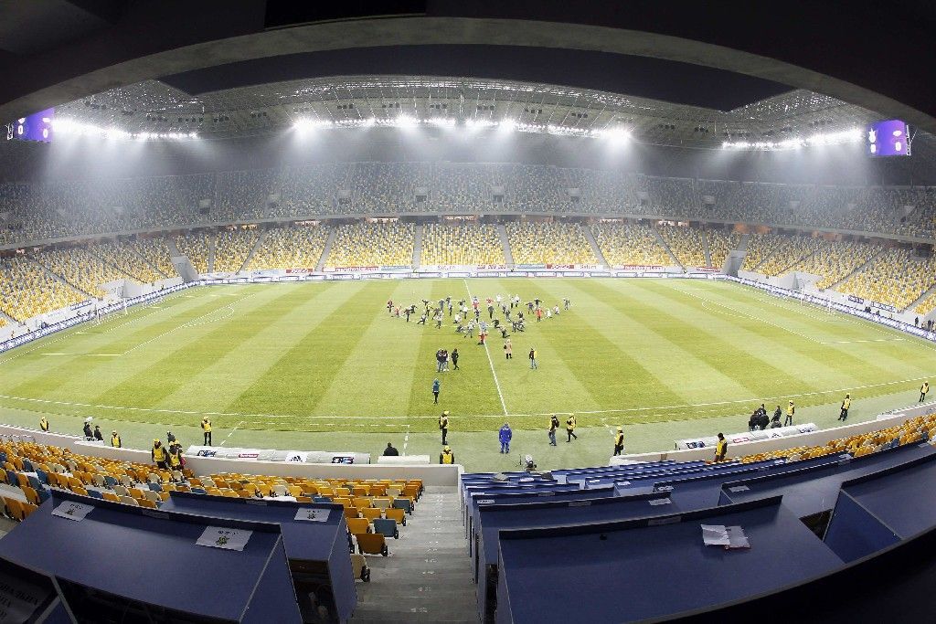 Stadiony pro Euro 2012: Lviv aréna ve Lvově