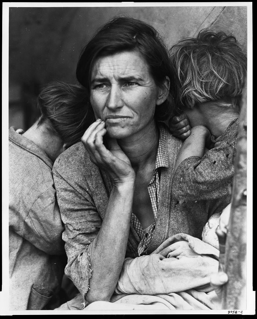 Dorothea Lange - Migrující matka