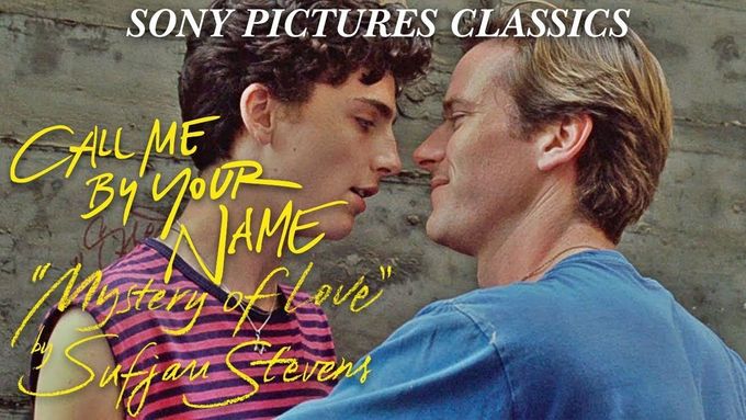 Skladba Mystery of Love od Sufjana Stevense zněla ve filmu Dej mi své jméno.
