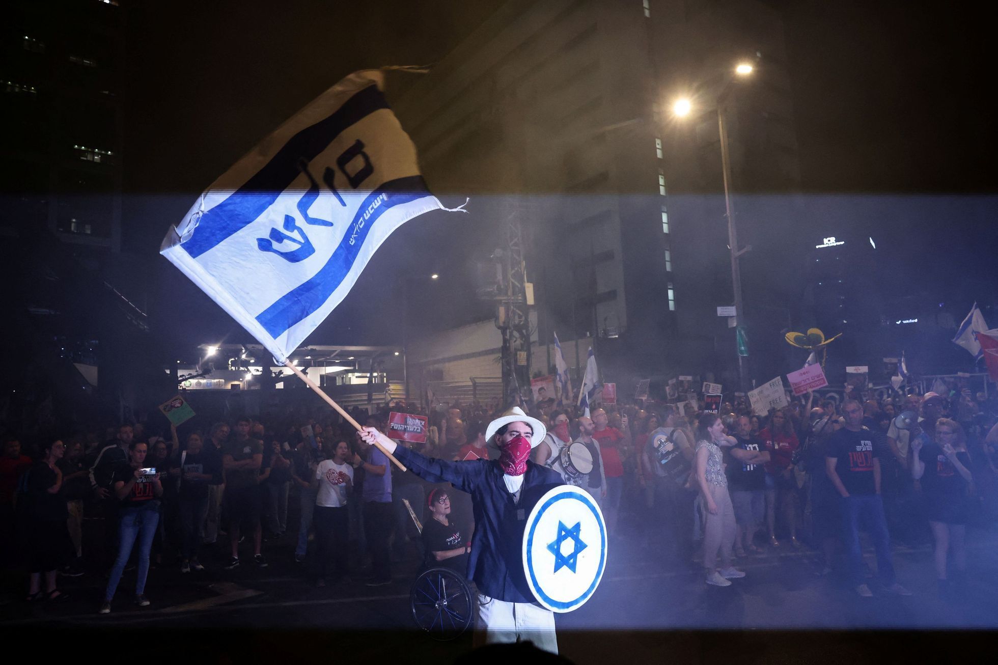 Telv aviv izrael protest