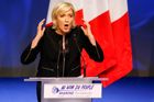 Le Penová: Hlavními hrozbami pro Francii jsou ekonomická globalizace a islámský fundamentalismus