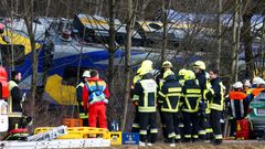 Železniční neštěstí na jihu Německa