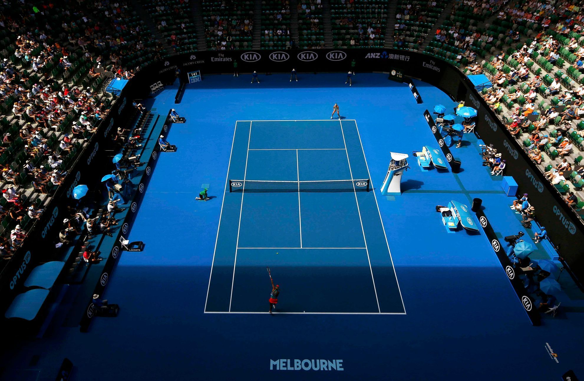 Angelique Kerberová ve čtvrtfinále Australian Open 2016