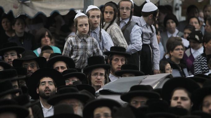 Židé v Jeruzalémě.