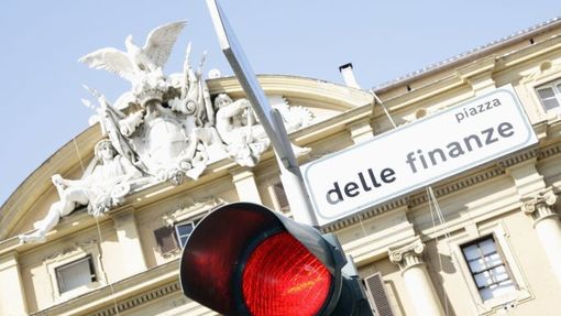 Na italském ministerstvu financí v Římě se sešlo vedení centrální banky a ministerstva k jednání o řešení krize