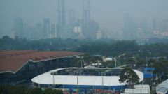Melbourne, Australian Open, dým, smog, požáry, tenis