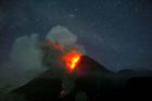 Sopka Popocatépetl chrlí popel. Mexiko je v pohotovosti