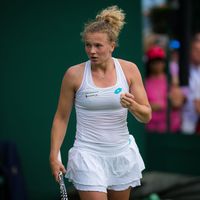 Kateřina Siniaková Kateřina Siniaková v prvním kole Wimbledonu 2019
