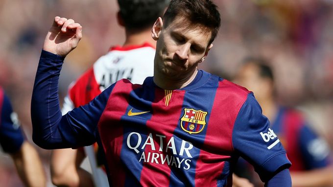 I takhle se slaví rekordní 24. ligový hattrick Lionela Messiho