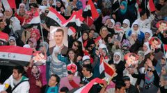 Sýrie - stoupoenci prezidenta Asada